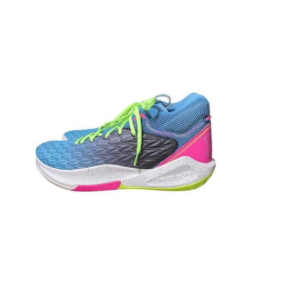 Under Armour HOVR 5 Clone Basketball Shoes 3025605-300 Aqua Foam Size 14 Mens - Picture 5 of 7